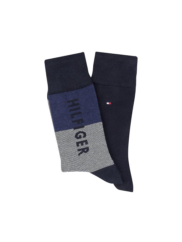 TOMMY HILFIGER Herren Socken 2er Pkg Blau